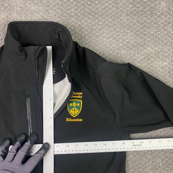 St. Thomas University Education Jacket Womens Small Black Water Repellent CX2 - Picture 10 of 15